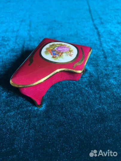 Шкатулка Limoges лимож винтаж Франция без сколов