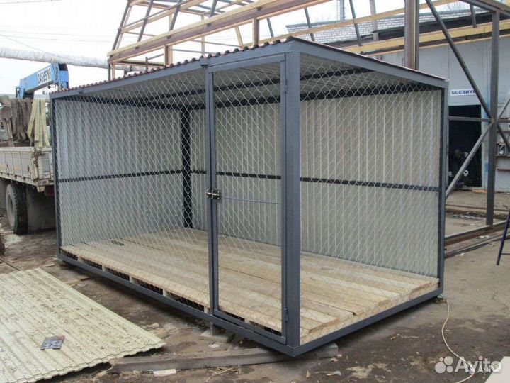 Вольеры и будки для собак