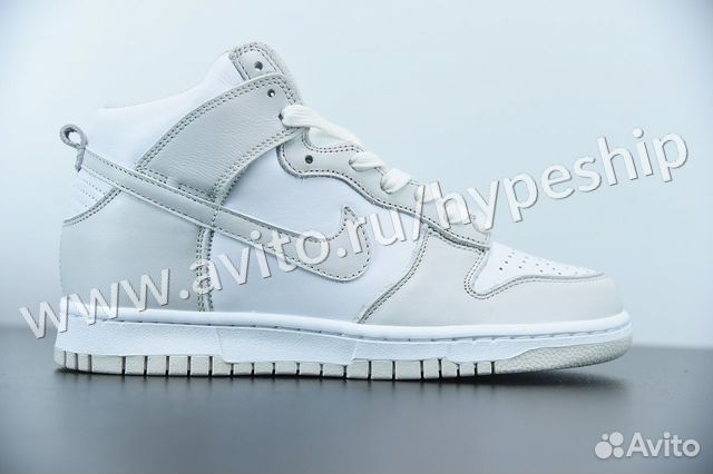 nike dunk high grey fog