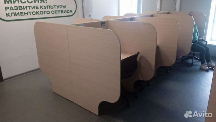Столы для колл центра б/у 120 шт