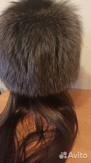 Шапка чернобурка