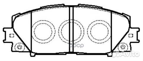 Колодки торм. HP5245 HSB
