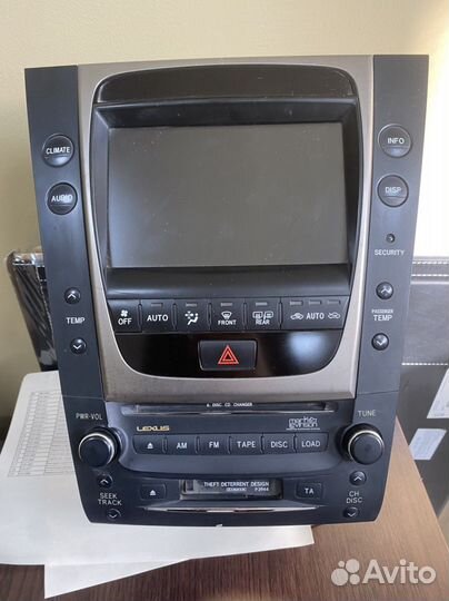 Магнитола Lexus Gs 300