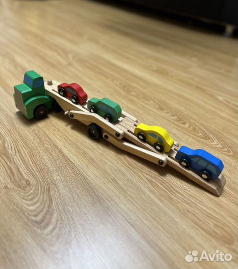 Деревянный автовоз