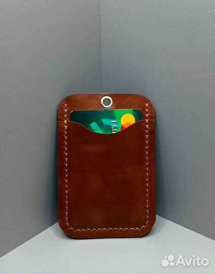 Бейдж чехол для пропуска, ручная работа