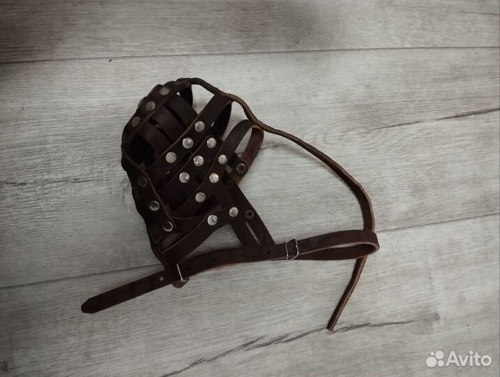 Намордник для собак и ошейник