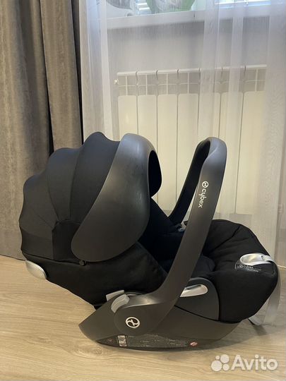 Автолюлька cybex cloud q черная