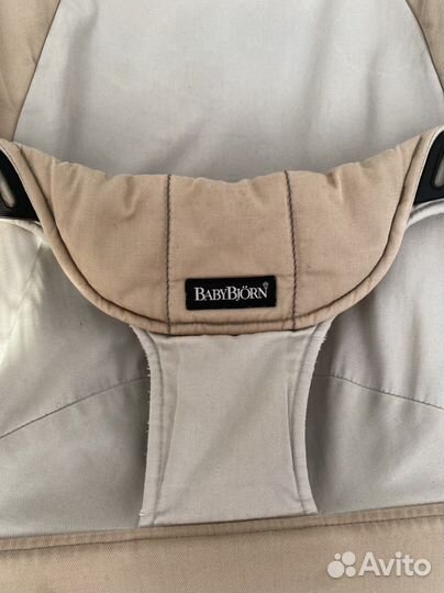 Шезлонг качалка детский babybjorn оригинал