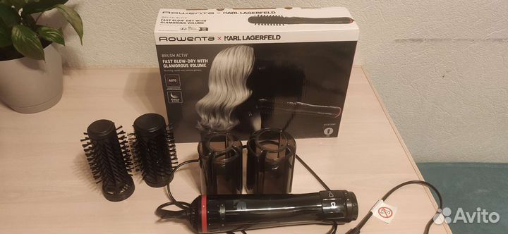 Фен щетка вращающаяся rowenta