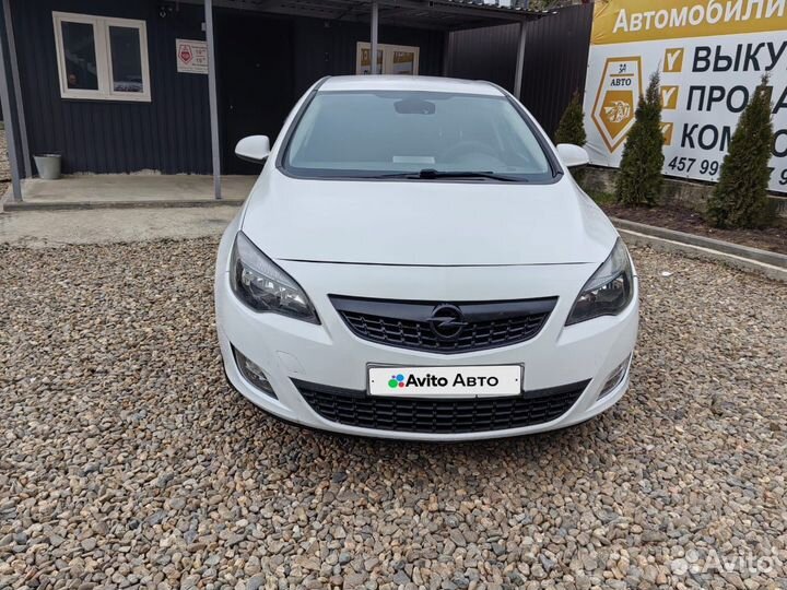 Opel Astra 1.6 AT, 2011, 179 575 км