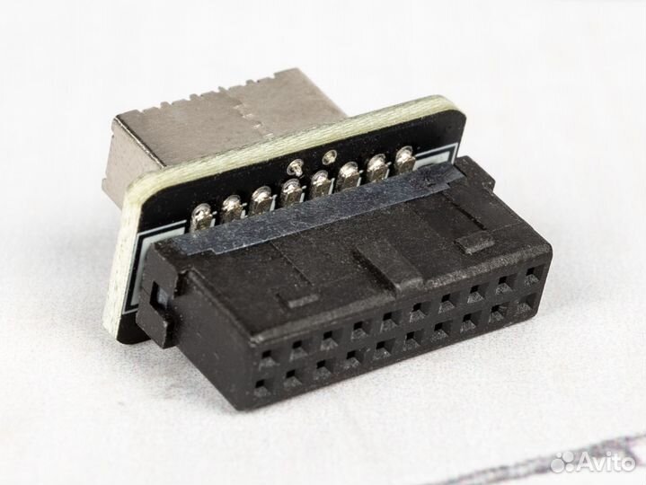Адаптеры USB 3.0 (19-pin) - Type-C (20-pin) Key A