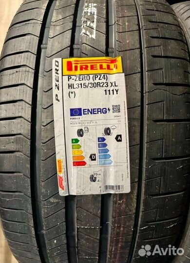 Pirelli P Zero PZ4 275/35 R23 и 315/30 R23 111Y