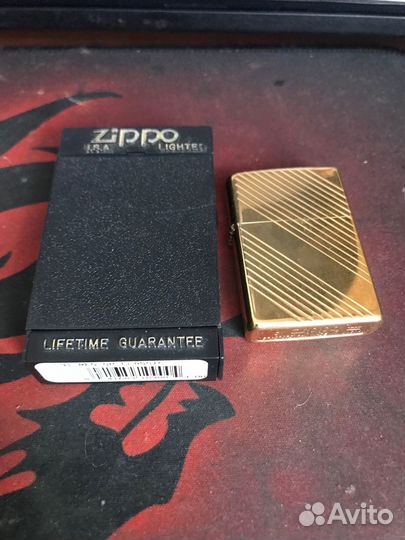 Zippo серии Gold Electroplated