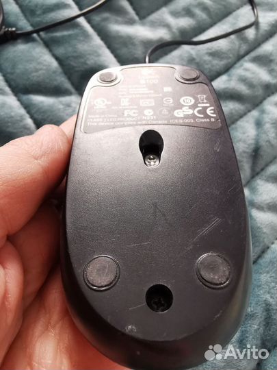 Мышь Logitech B100