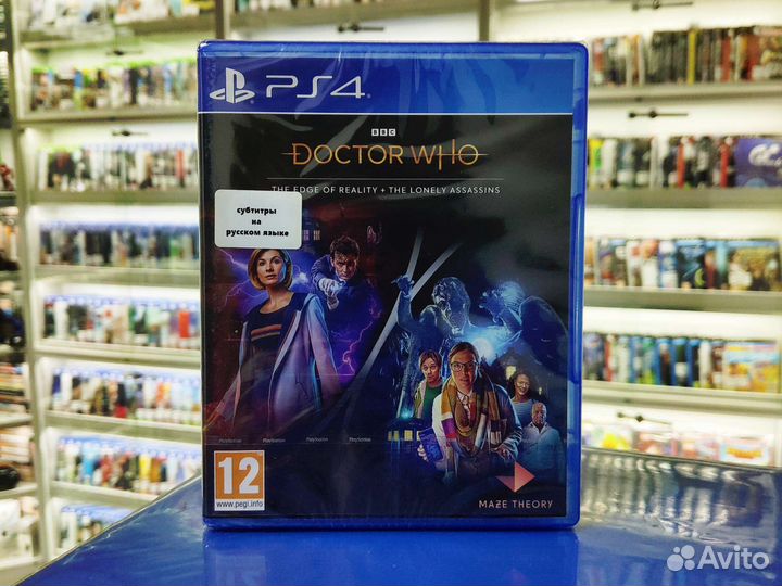 Диск PS4 Doctor Who The Edge of Reality and The lo