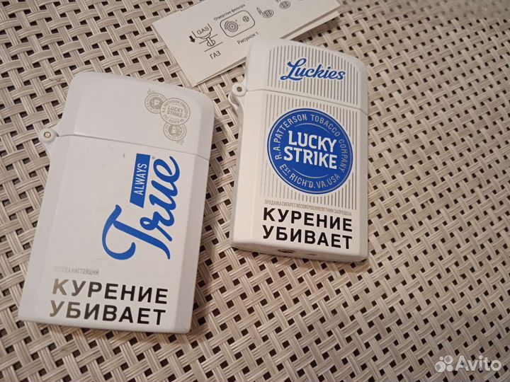 Lucky Strike турбо новая зажигалка Лаки Страйк