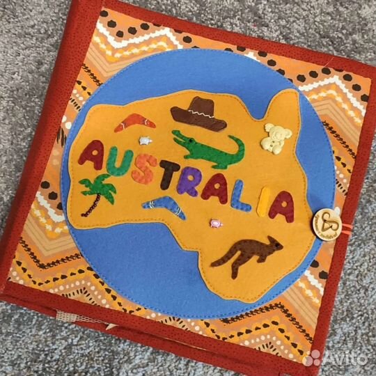 Австралия планшет из фетра