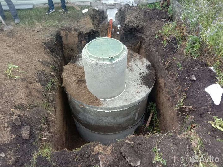 Септик,погреб, кессон, водопровод