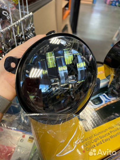 LED Туманные фары Калина/Гранта/Ларгус 70W (Белые)