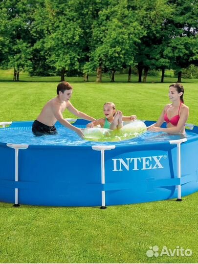 Бассейн каркасный Интекс 28200 (305x305х76 см)