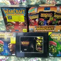 Коллекция игр по warcraft из США в плёнке