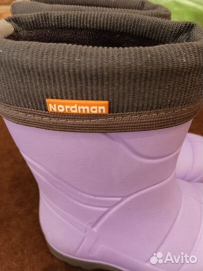 Детские резиновые сапоги размер 24-25