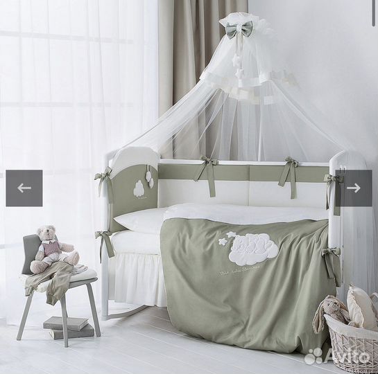 Бортики в детскую кроватку