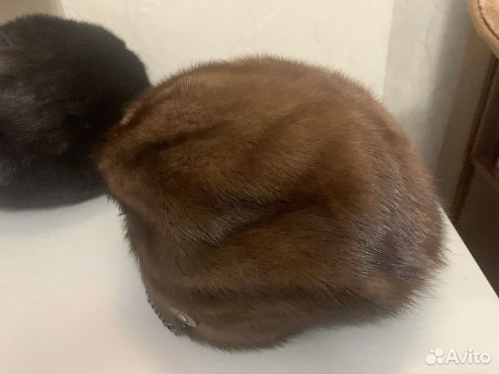 Шапки,береты норковые 57,58,59