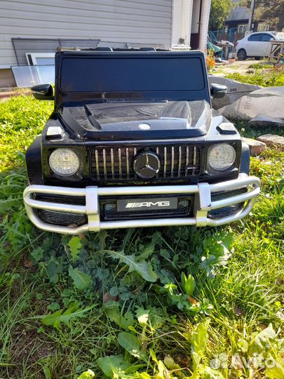 Детский электромобиль двухместный бу