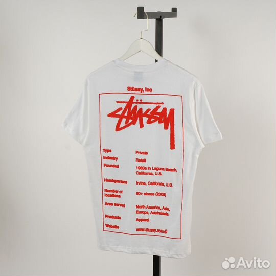Stüssy Wiki Tee Белая S