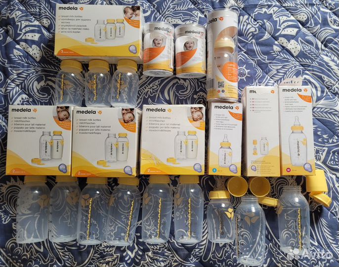 Бутылочки medela, medela calma новые