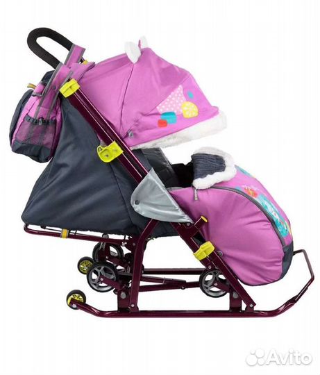 Детские санки коляска