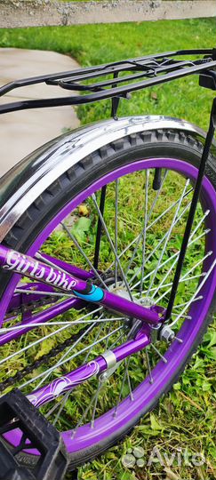 Детский велосипед black aqua