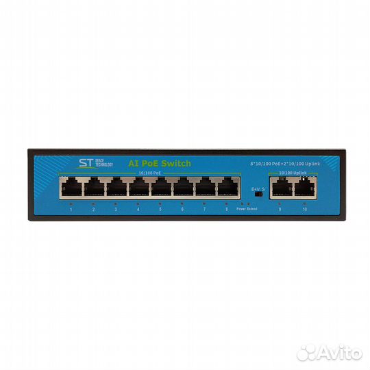 Коммутатор на 16 PoE портов ST-S180POE (2M/100W/А)