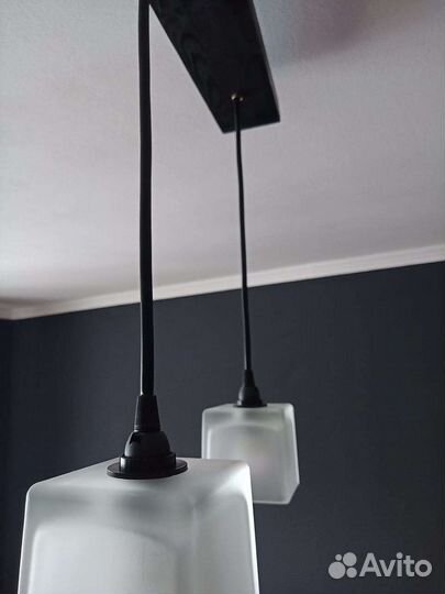 Люстра потолочная светильник подвесной 2 лампы Е14