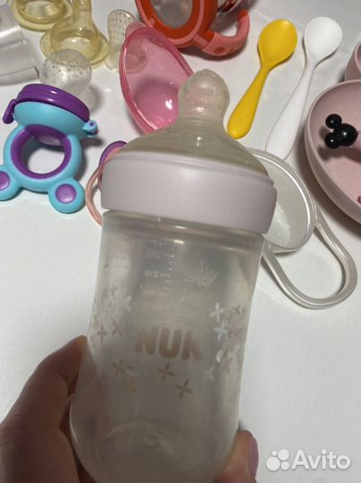 Бутылочки для кормления пакетом