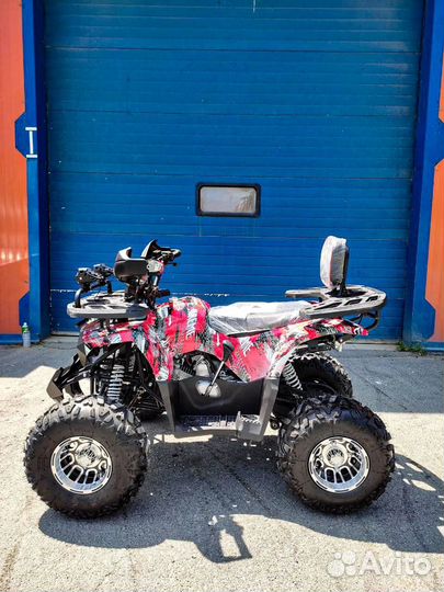 Квадроцикл aerox 125 красный