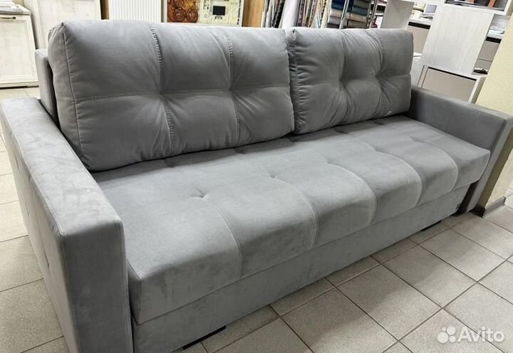 Диван прямой со спальным местом в наличии
