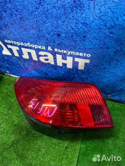 Фонарь задний правый Peugeot 308 2014