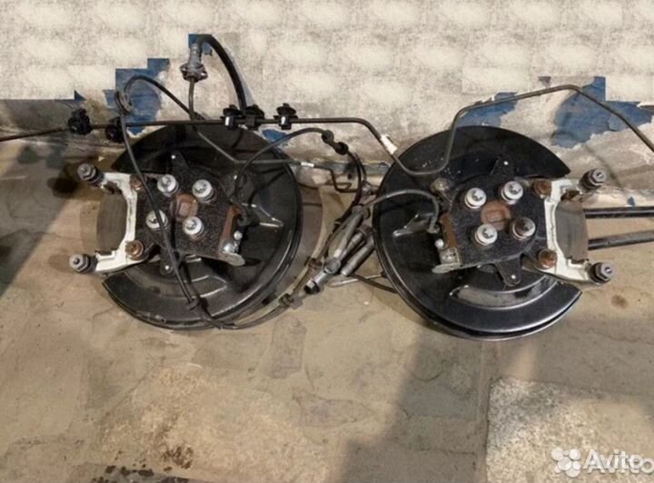Задные дисковые тормоза на весту