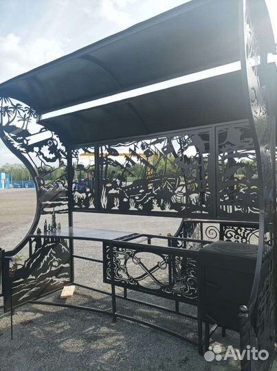 Мангал с вытяжкой