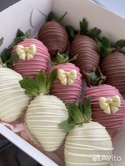 Клубника В бельгийском шоколаде callebaut