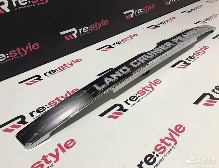 Накладка на 5-ю дверь Land Cruiser Prado 150 R387