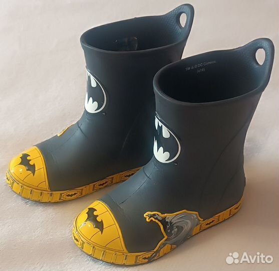 Резиновые сапоги crocs для мальчика