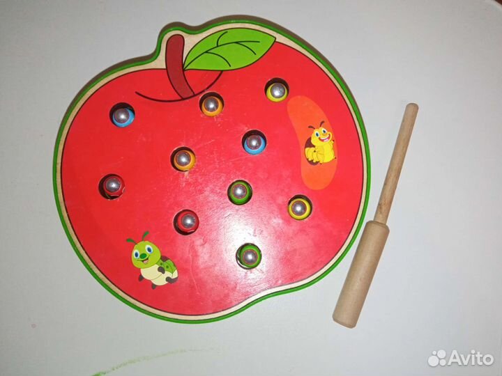 Магнитная рыбалка червячки