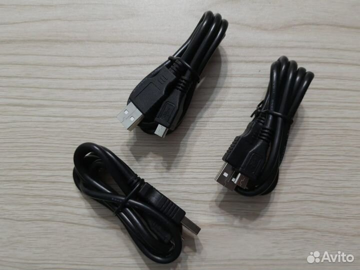 Кабель USB - microUSB 1 м black