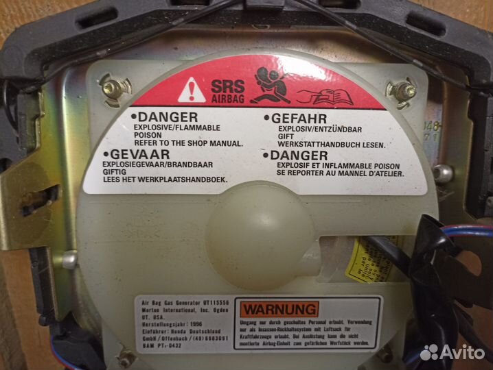 AiR BAG (подушка) в руль Хонда Цивик, Аккорд