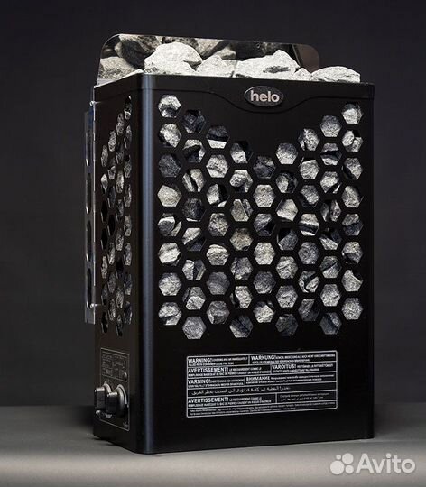 Электрокаменка Helo Hanko 80 STJ (8 кВт, черный)