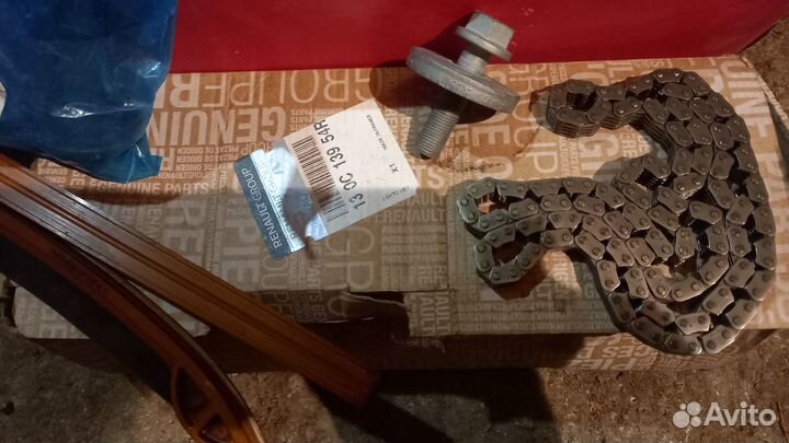 Цепь грм на рено Н4М логан,каптюр,дастер