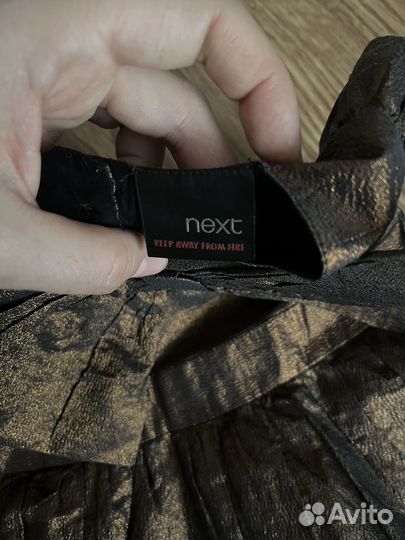 Нарядное платье для девочки на годик Next